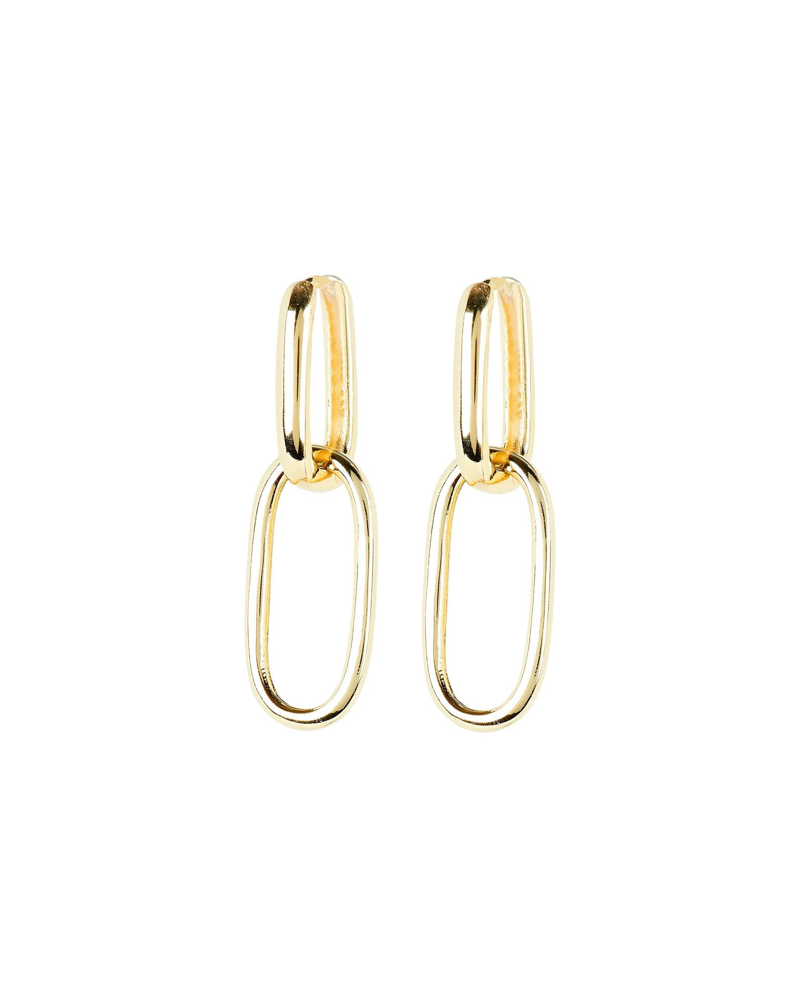 Oblong Link Drop Earrings | INTERMIX