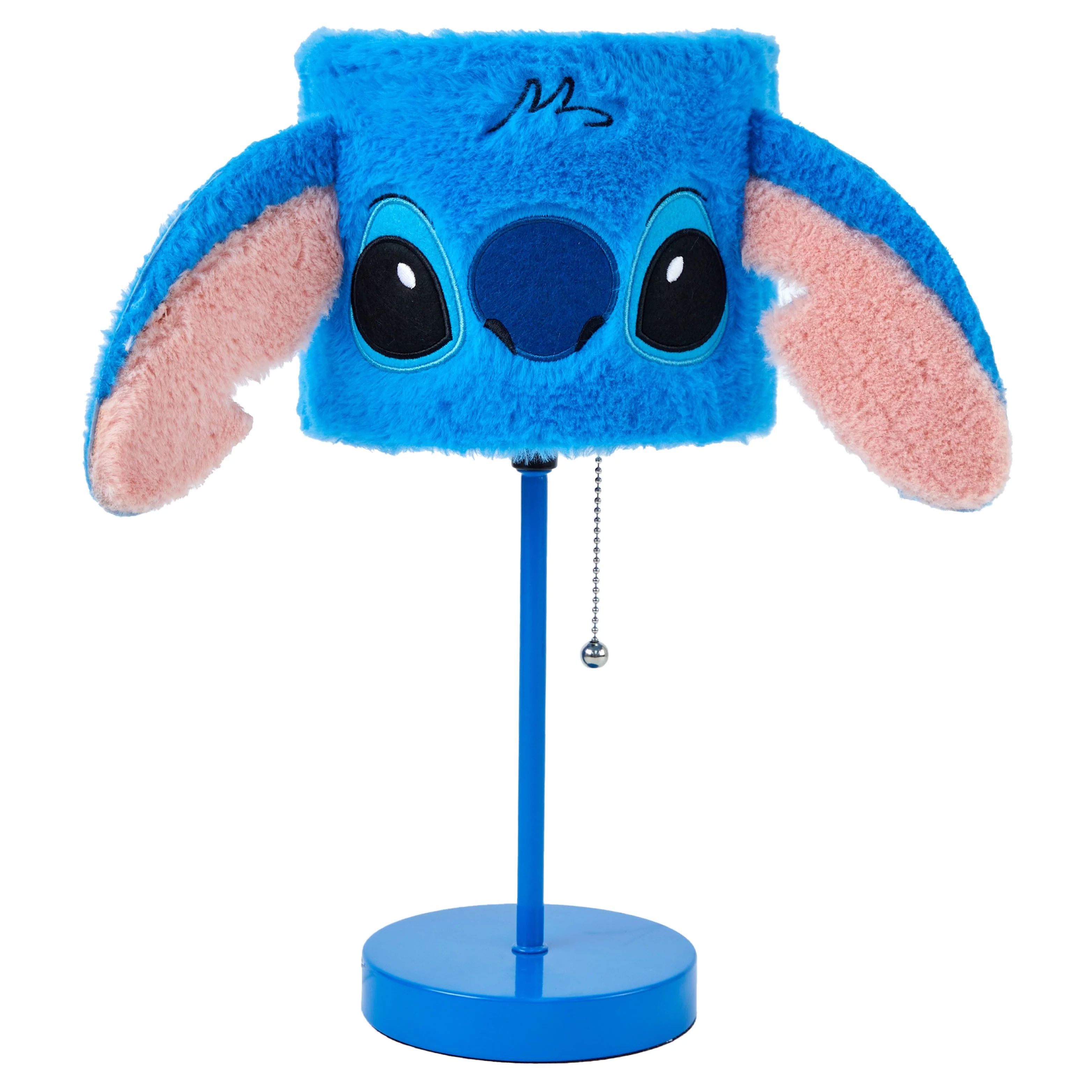 Disney Stitch Plush Shade Stick Lamp, Blue, 15" H x 7" W | Walmart (US)