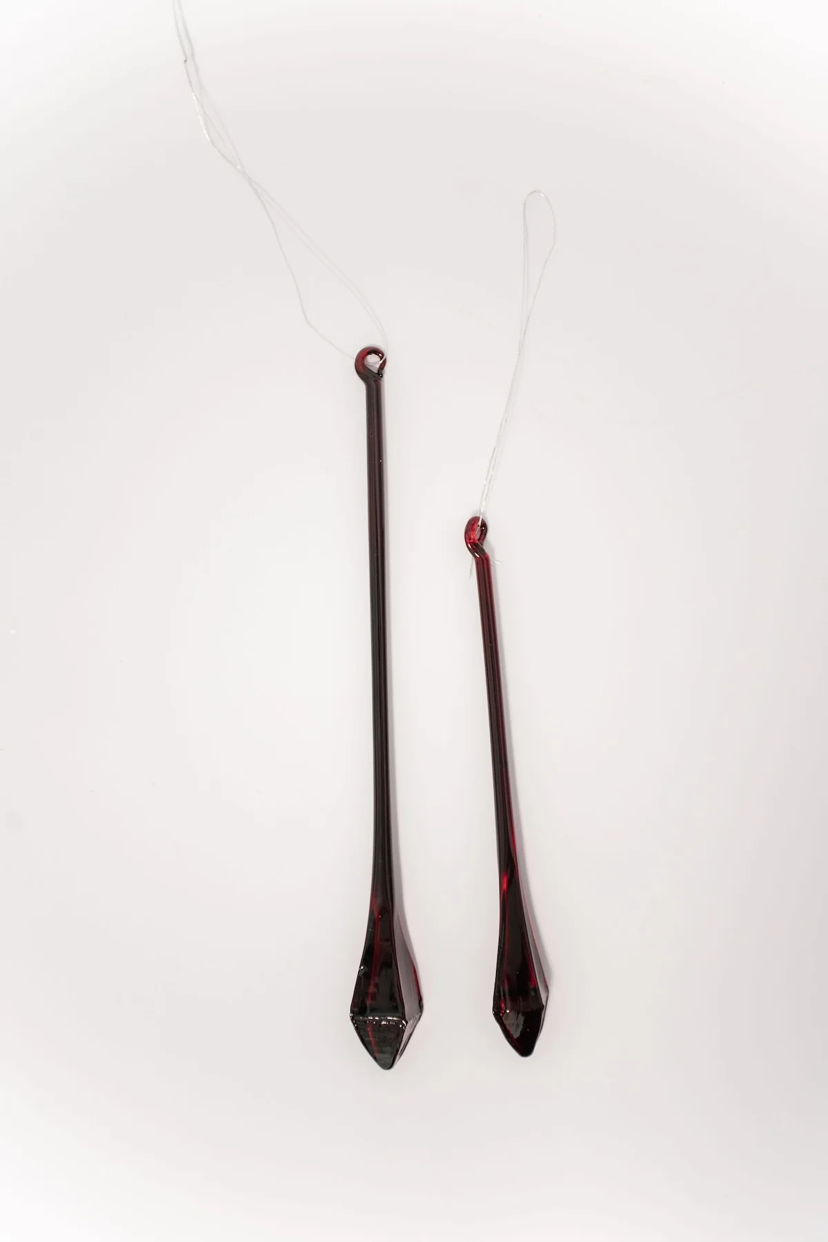 Teardrop Ornament - Dark Red - 2 Sizes | THELIFESTYLEDCO
