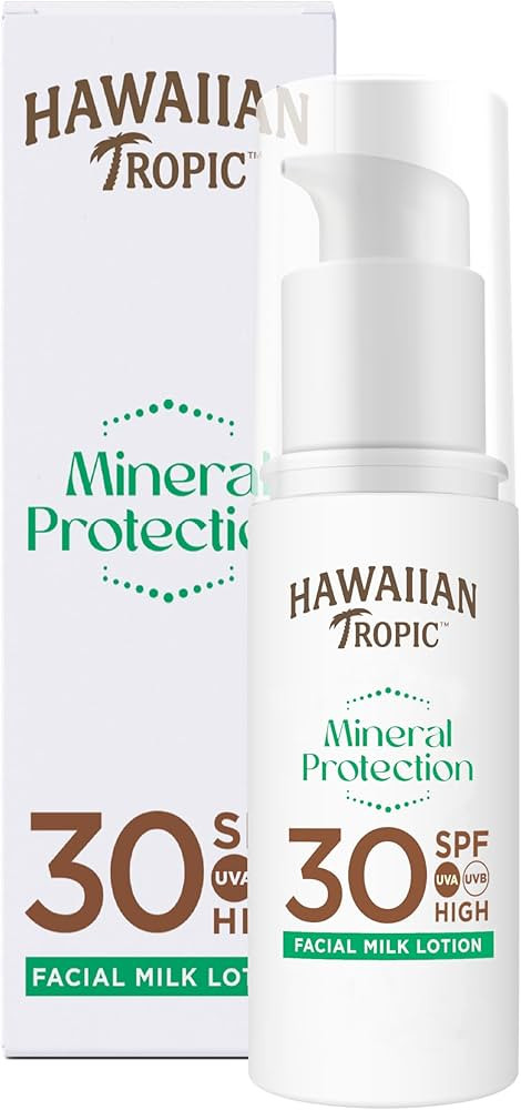 Hawaiian Tropic | Mineral Protection Facial Milk LSF 30 UVA + UVB Protection 50ml | Amazon (DE)