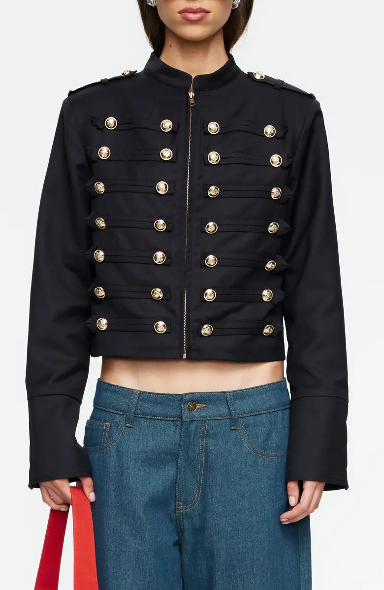 LIONESS Rush Hour Crop Jacket | Nordstrom | Nordstrom