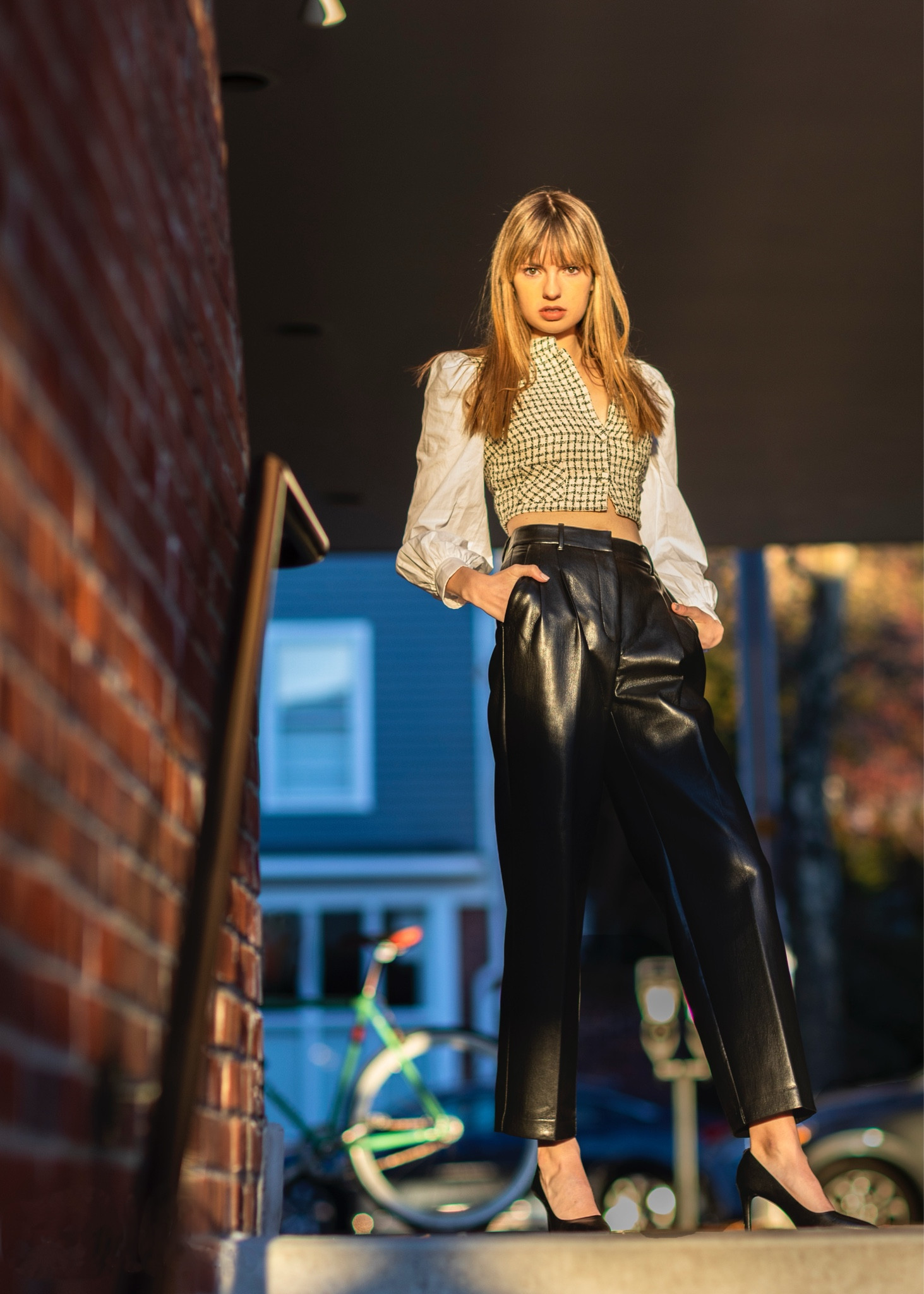 Loved this business chic fit. The shirt from Zara is no longer sold, but I have achieved a very similar look by putting a vest over a poplin. Below are some of my favorite longest lasting shirts and vest ideas! 

#LTKworkwear #LTKMostLoved #LTKstyletip