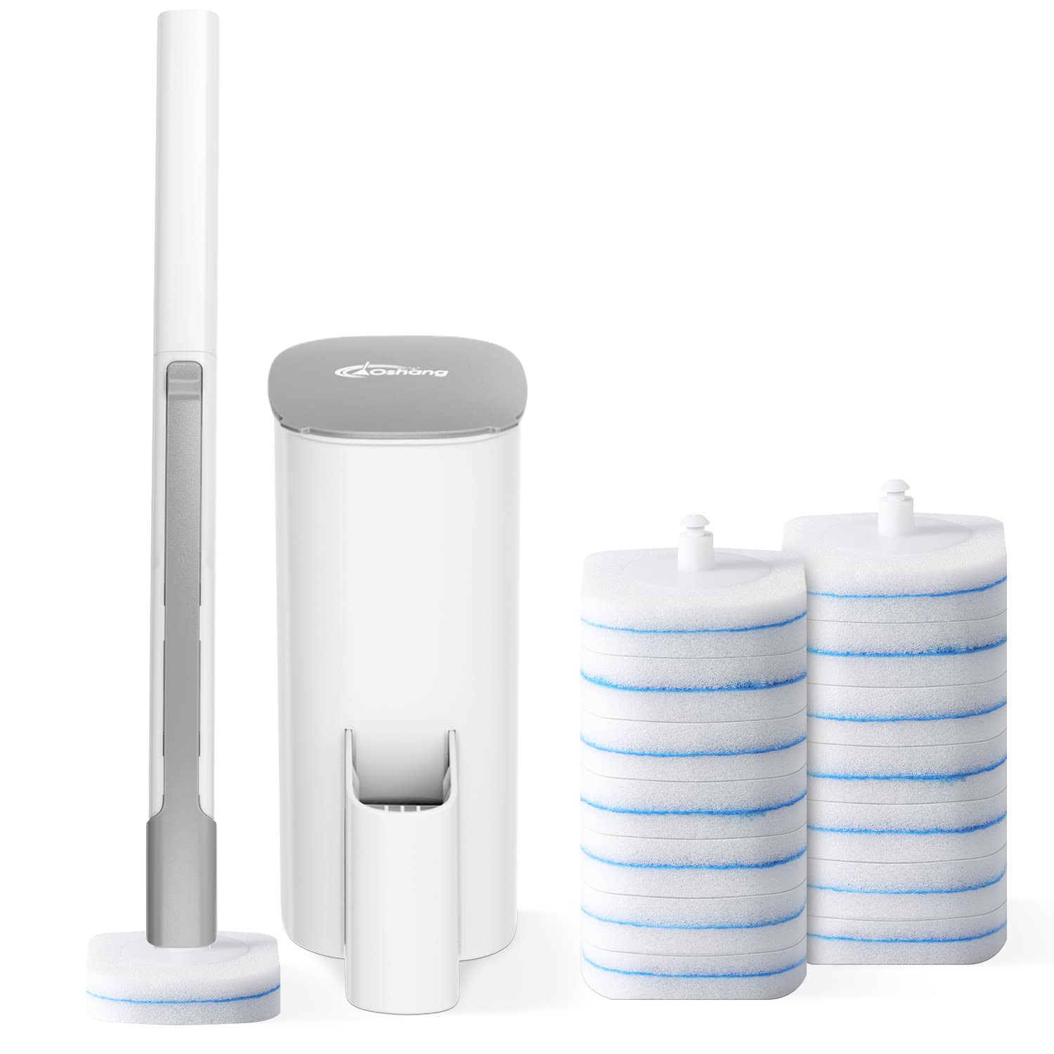 oshang Disposable Toilet Brush - Toilet Bowl Cleaner, Toilet Cleaning Supplies, Toilet Brush with... | Amazon (US)