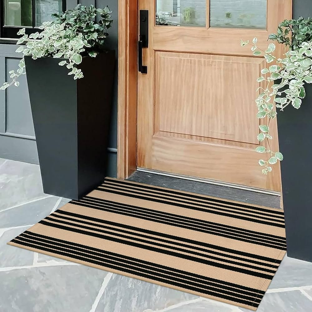 OJIA Front Door Mat Outdoor 24''x35'' Machine Washable Front Door Rug Entry Rug Indoor Outdoor Ru... | Amazon (CA)
