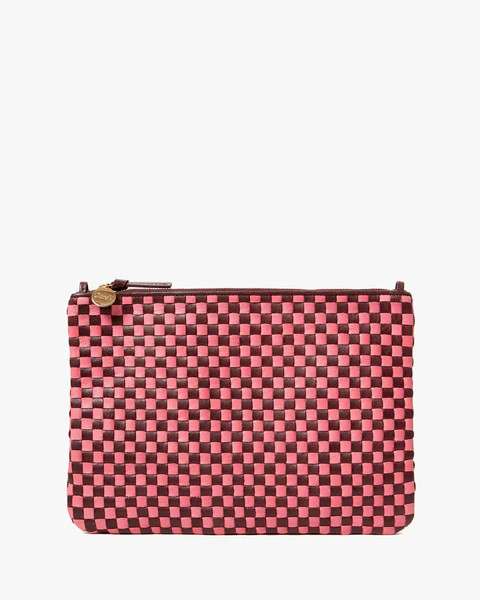 Flat Clutch w/ Tabs | Clare V.