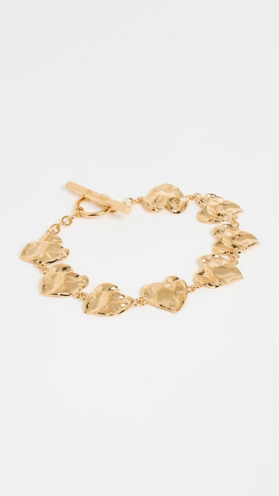 Oscar de la Renta Crushed Heart Bracelet | Shopbop | Shopbop