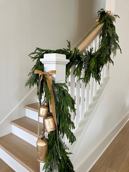 Last chance to get the viral Norfolk pine garland! The MOST realistic faux Christmas greenery! A must for your Christmas decor! 

#LTKhome #LTKHoliday #LTKSeasonal