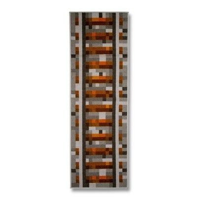 Ukonic Minecraft Train Rail Indoor Area Rug | 20 x 60 Inches | Target
