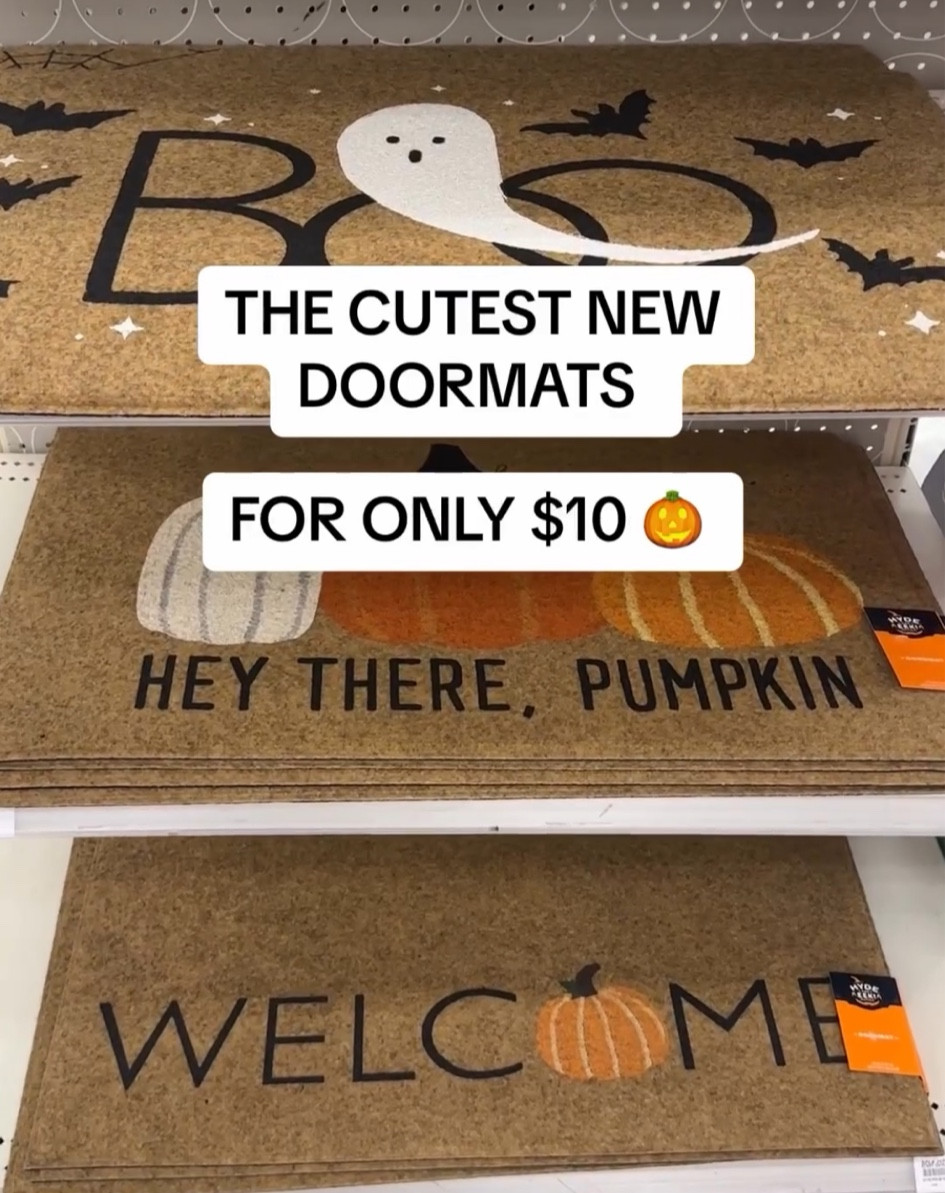 New fall doormats at Target for only $10!

#LTKfindsunder50 #LTKSeasonal #LTKhome