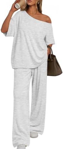 Trendy Queen Womens 2 Piece Lounge Sets Matching Comfy Outfits Clothing | Amazon (US)