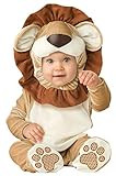InCharacter Lovable Lion Infant Costume, Small (6-12) Brown | Amazon (US)