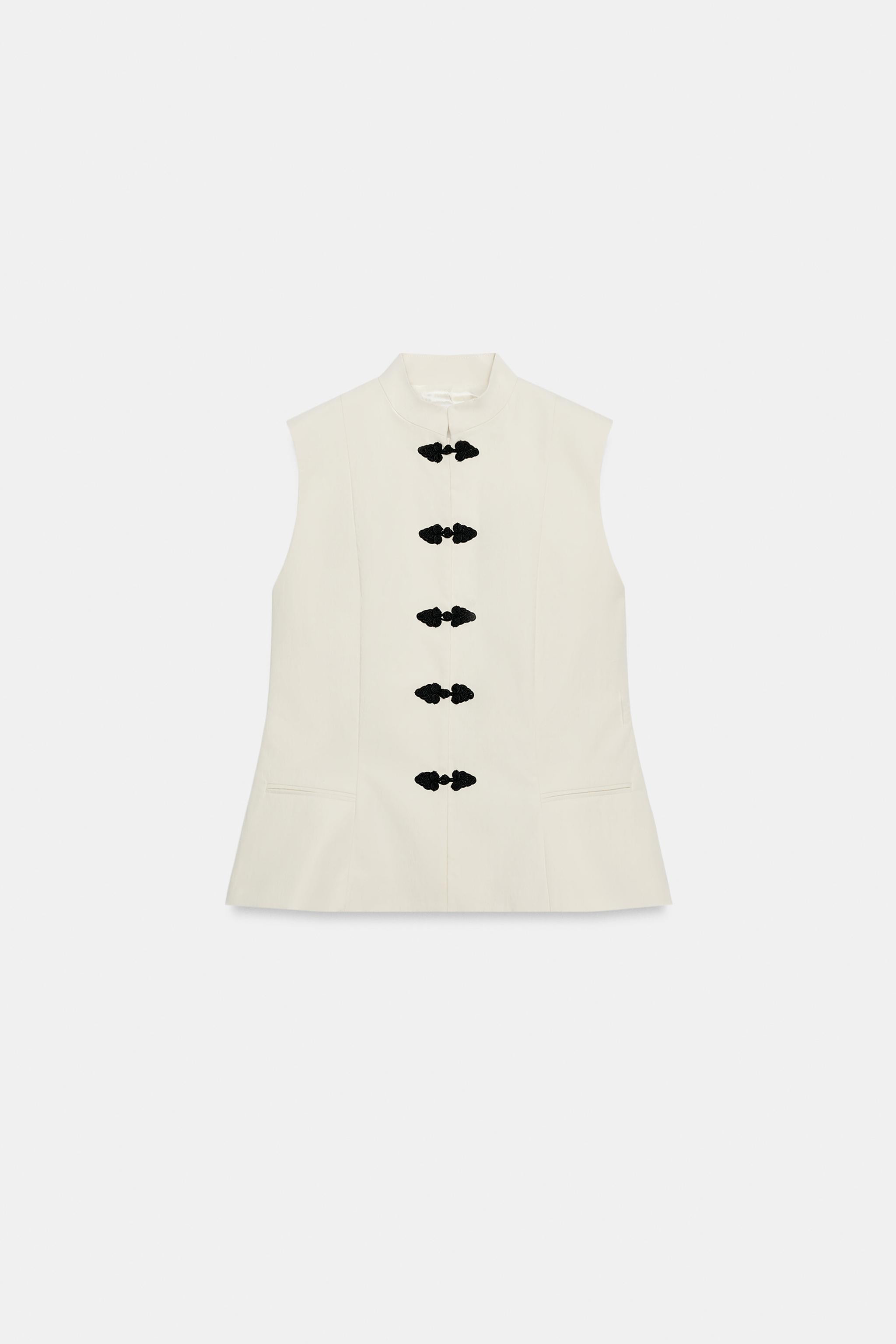 ZW COLLECTION TAILORED VEST | Zara US