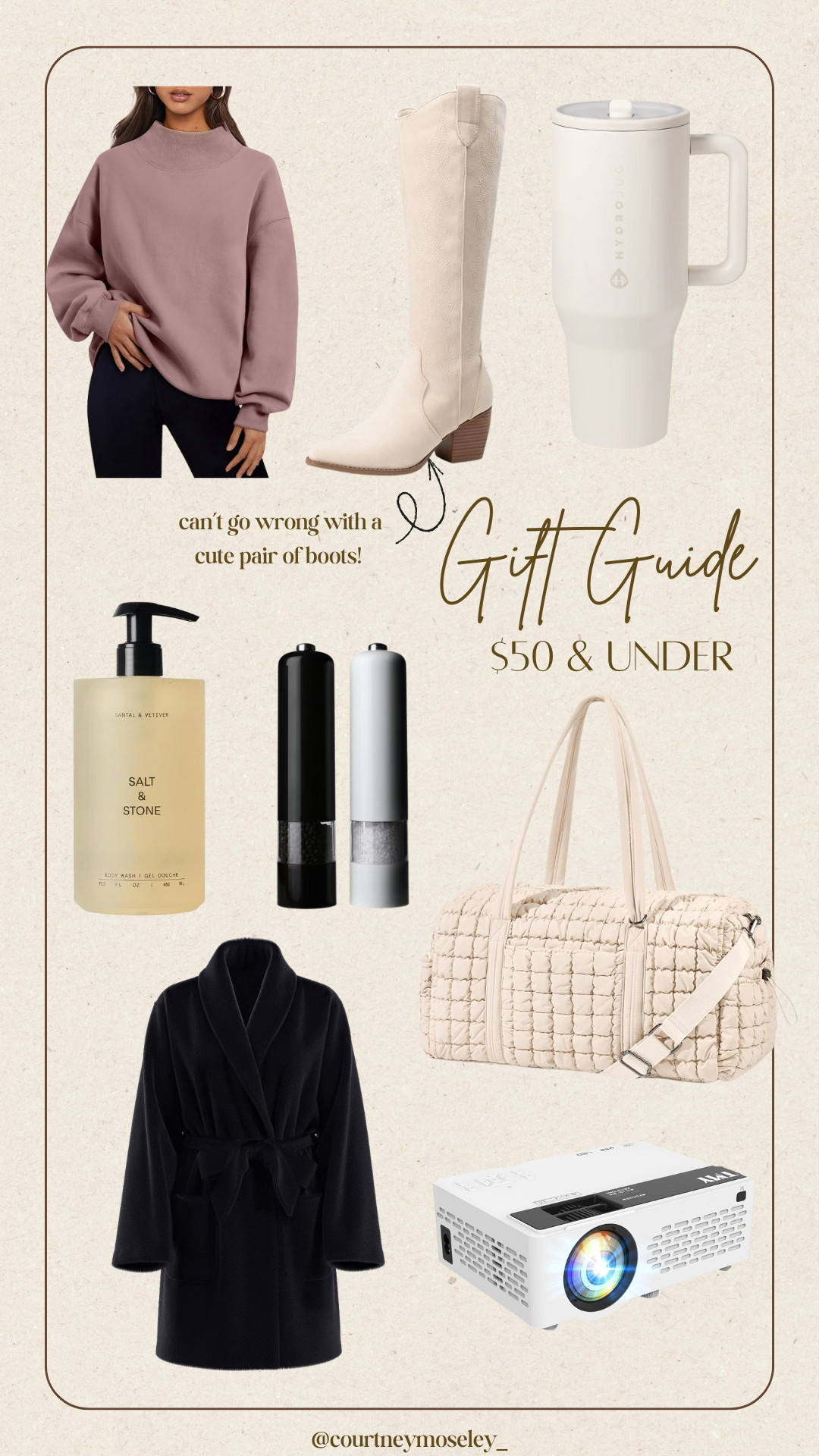 Gifts for her $50 and under! 

 #LTKGiftGuide #LTKHoliday #LTKSeasonal
