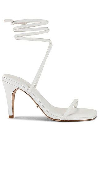 Jenna Sandal in White Sheep Nappa | Revolve Clothing (Global)