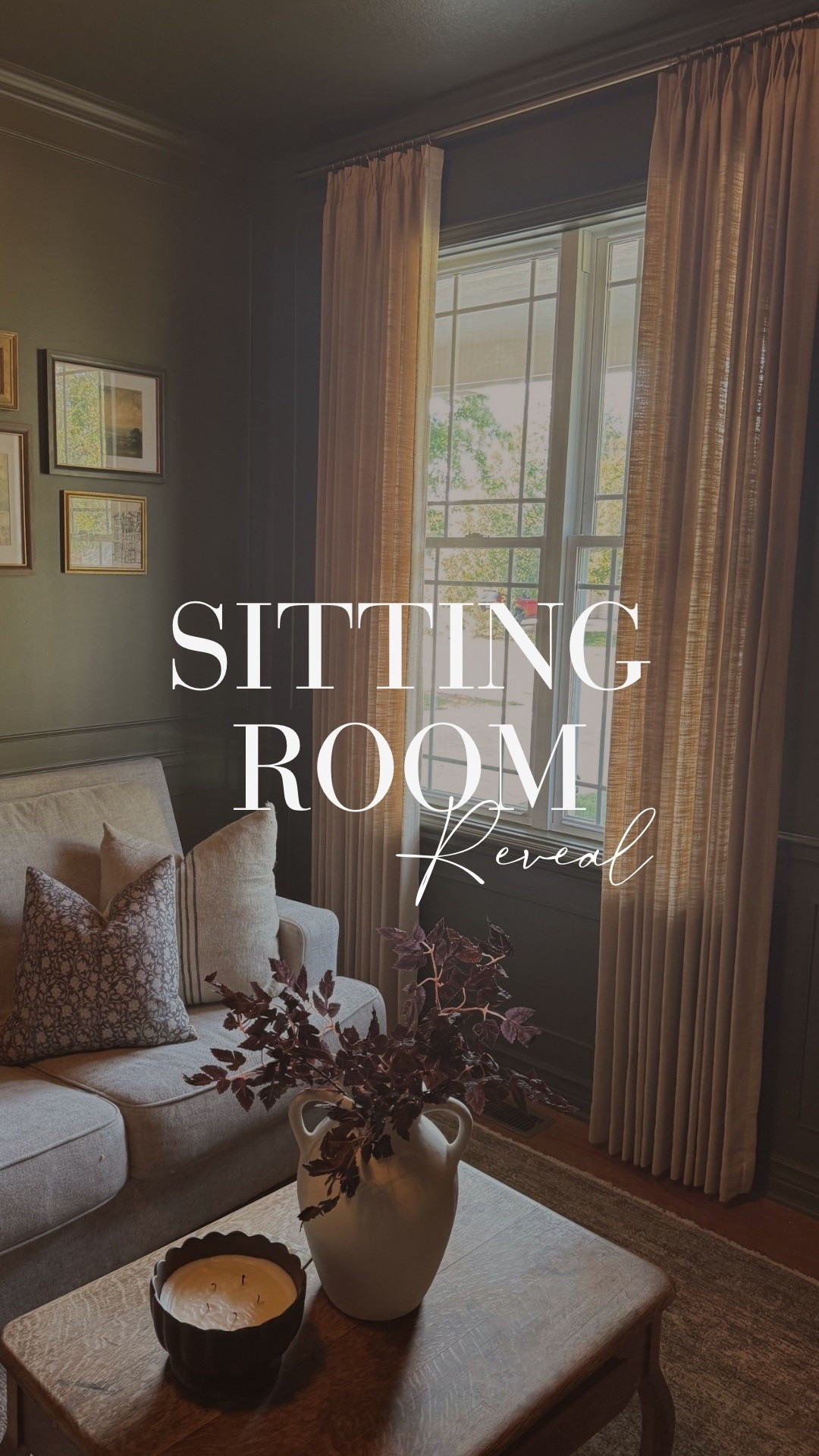 Favorite Curtains that I use in every project. For our sitting room I used Pinch Pleated Lille Linen in Light Khaki from Homerilla 

#LTKU #LTKHome