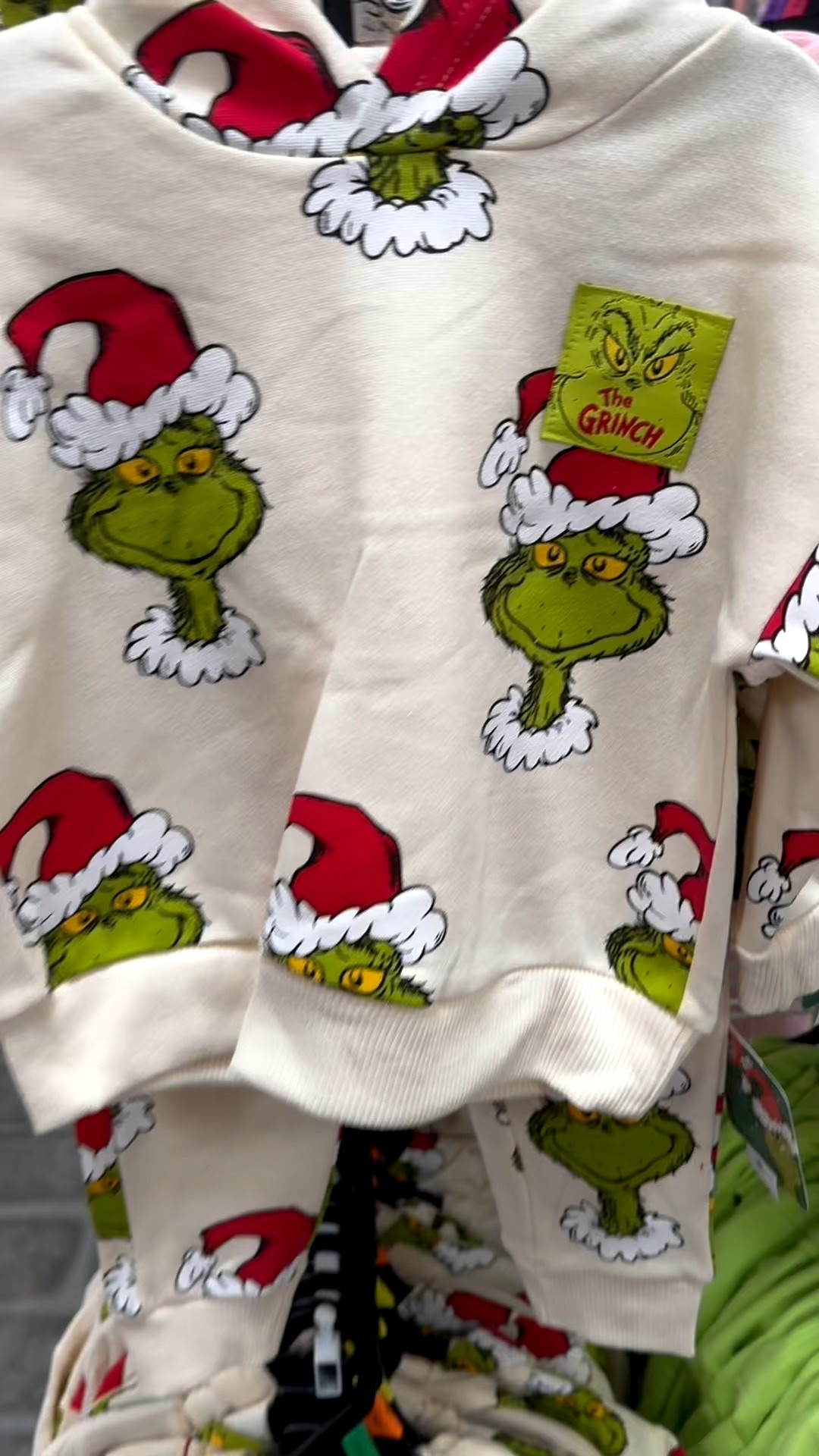 Onesie Grinch outfit and Grinch hoodie sweat set for toddlers. 

#LTKKids #LTKFamily