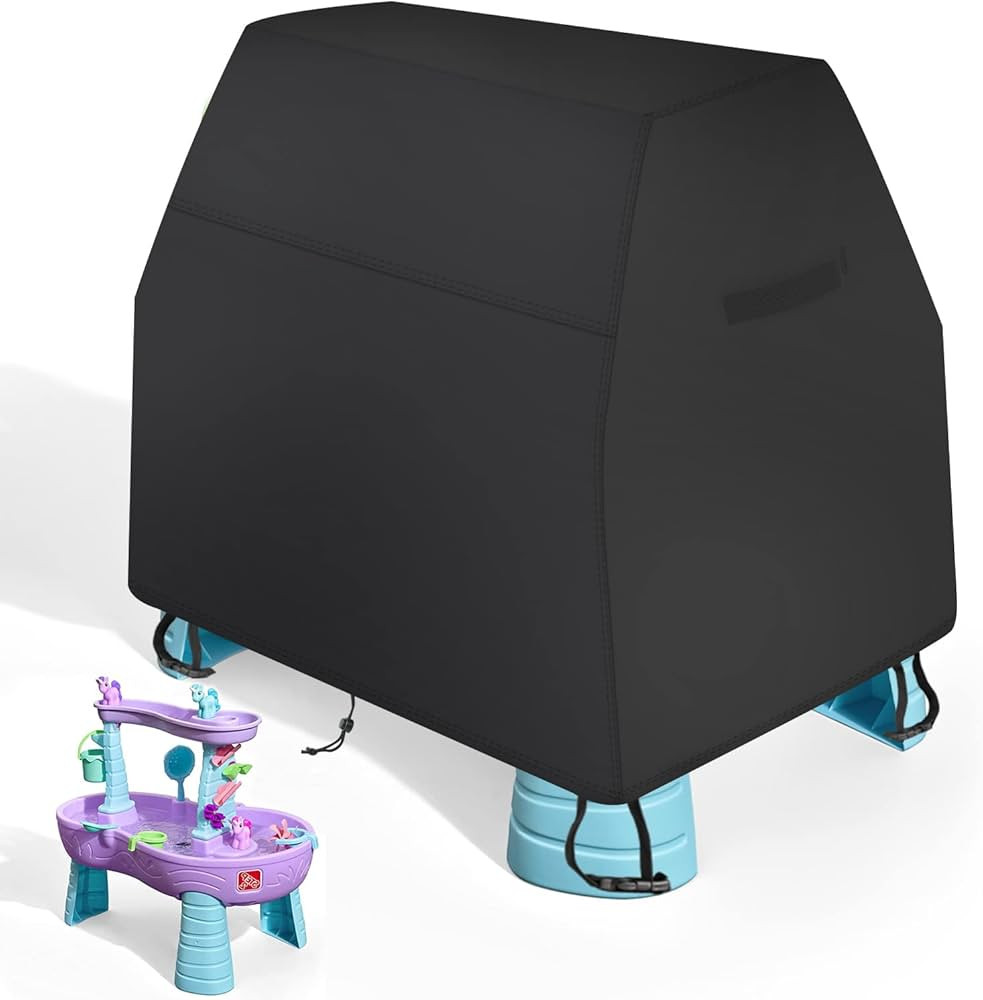 Kids Water Table Cover Compatible with Step2 Rain Showers Splash Pond Water Table, Weatherpoof UV... | Amazon (US)