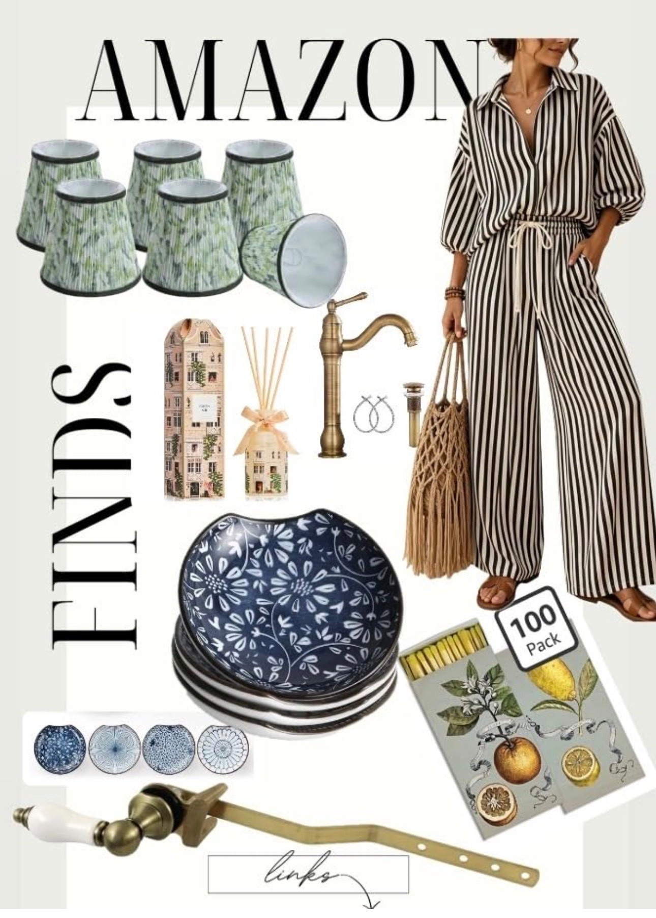 Amazon finds! From kitchen knives to home decor, it's all here. #AmazonFinds #HomeDecor