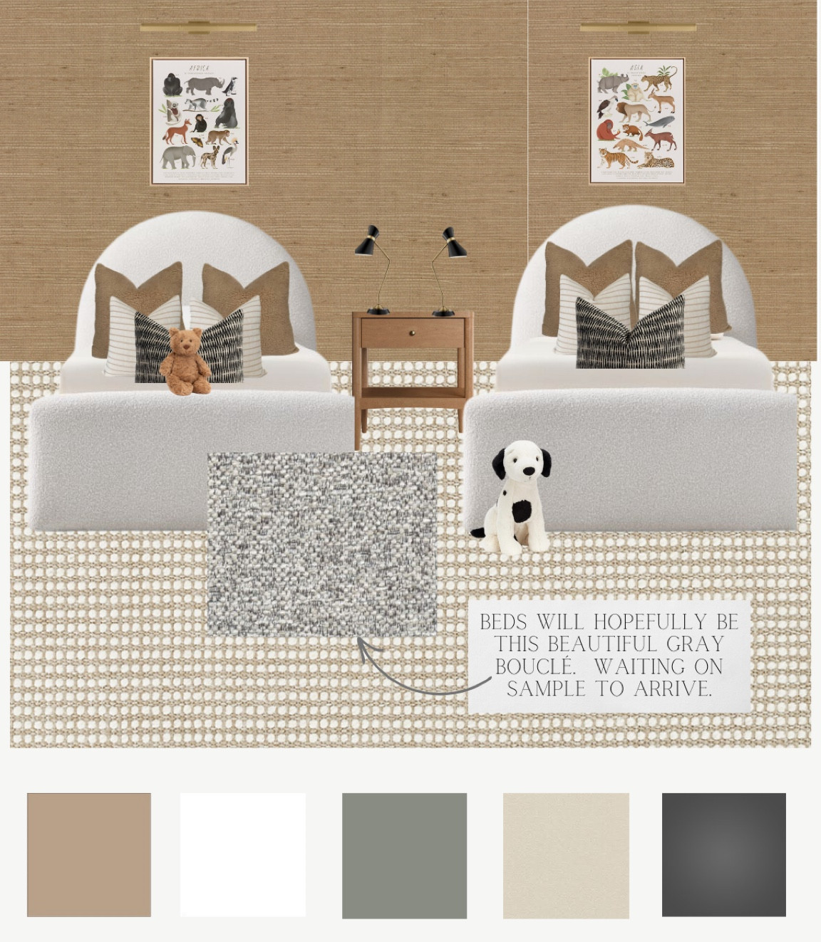 This was originally going to be my design for Ryan and Emerson’s room at the lake but I felt like it skewed more to Ryan’s taste so I’m starting over.  Wanted to share it anyway!  

#LTKfamily #LTKkids #LTKhome