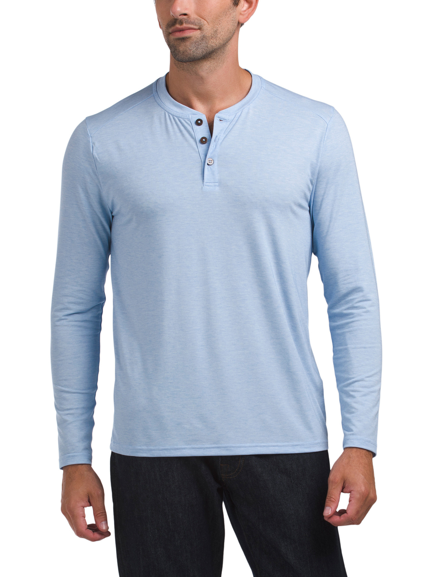 Seabreeze Henley Neck Top | TJ Maxx