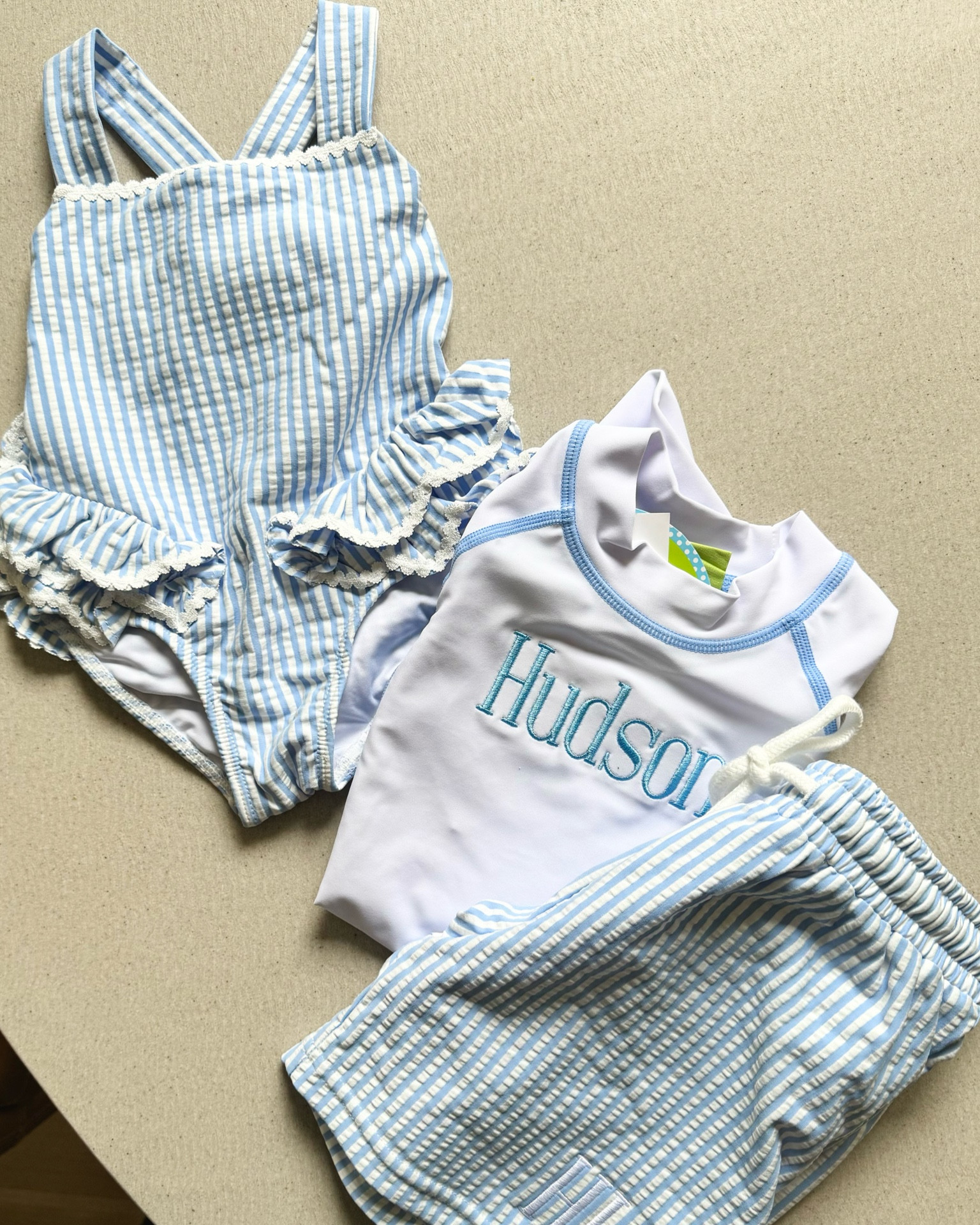 Summer swim with two will be such a treat 🩵