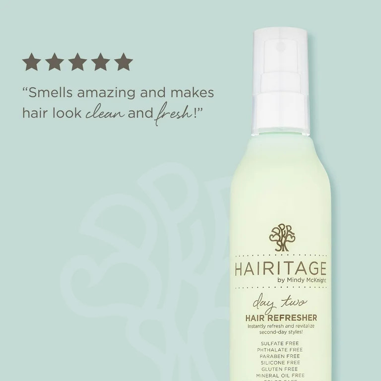 Hairitage Hydrating Refresher Hair Spray for All Hair Types, 6 oz - Walmart.com | Walmart (US)