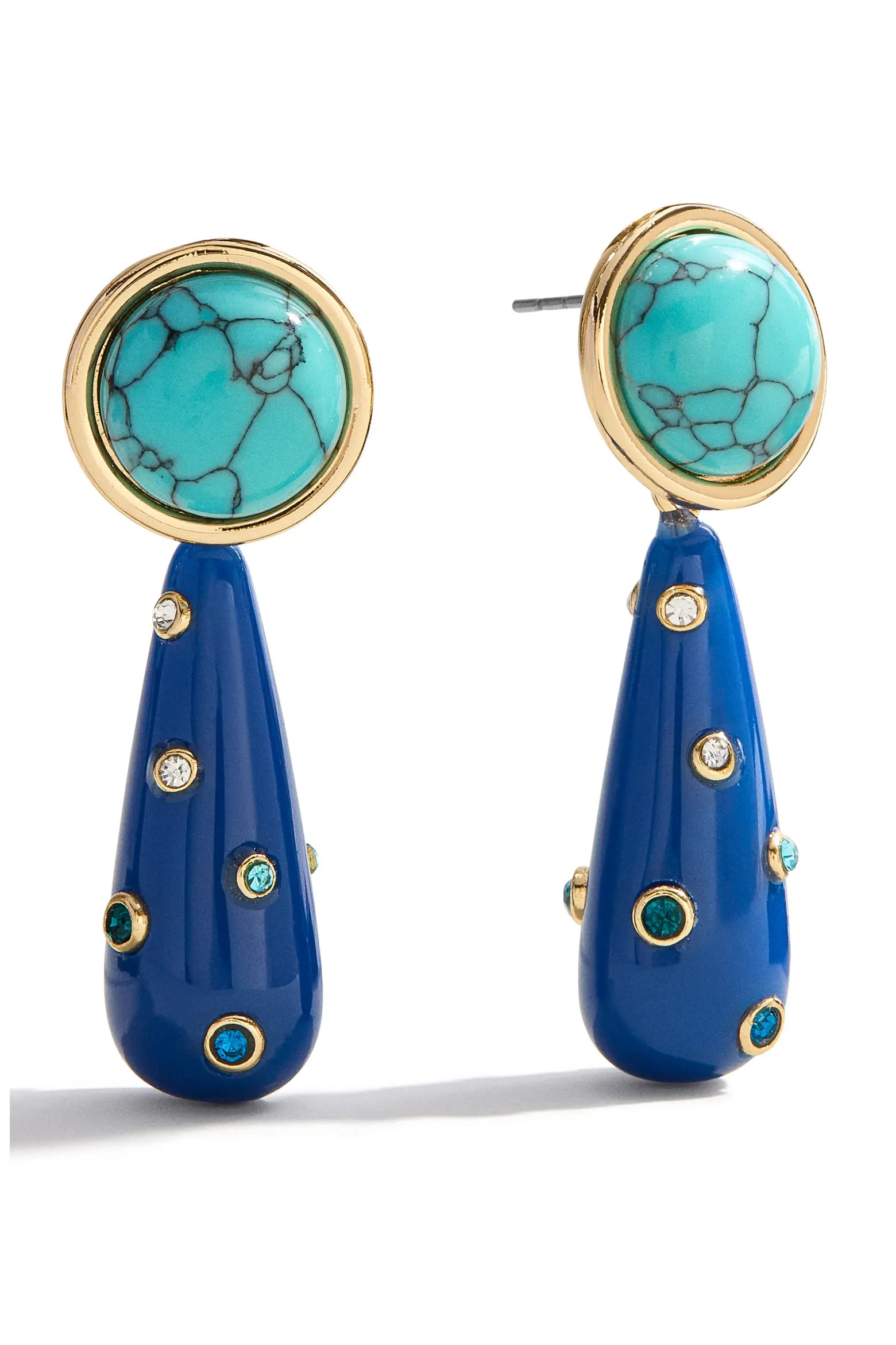 Mia Cubic Zirconia Turquoise Drop Earrings (Women) | Nordstrom | Nordstrom
