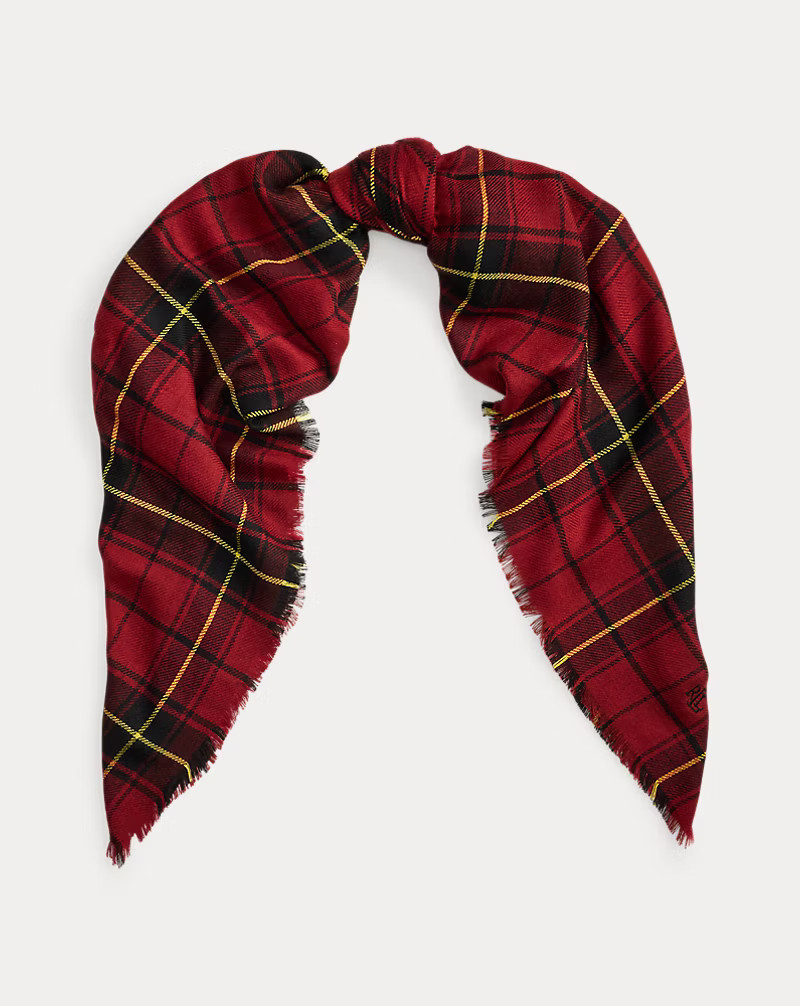 Quadratischer Schal mit Karomuster | Ralph Lauren (DE & AT)