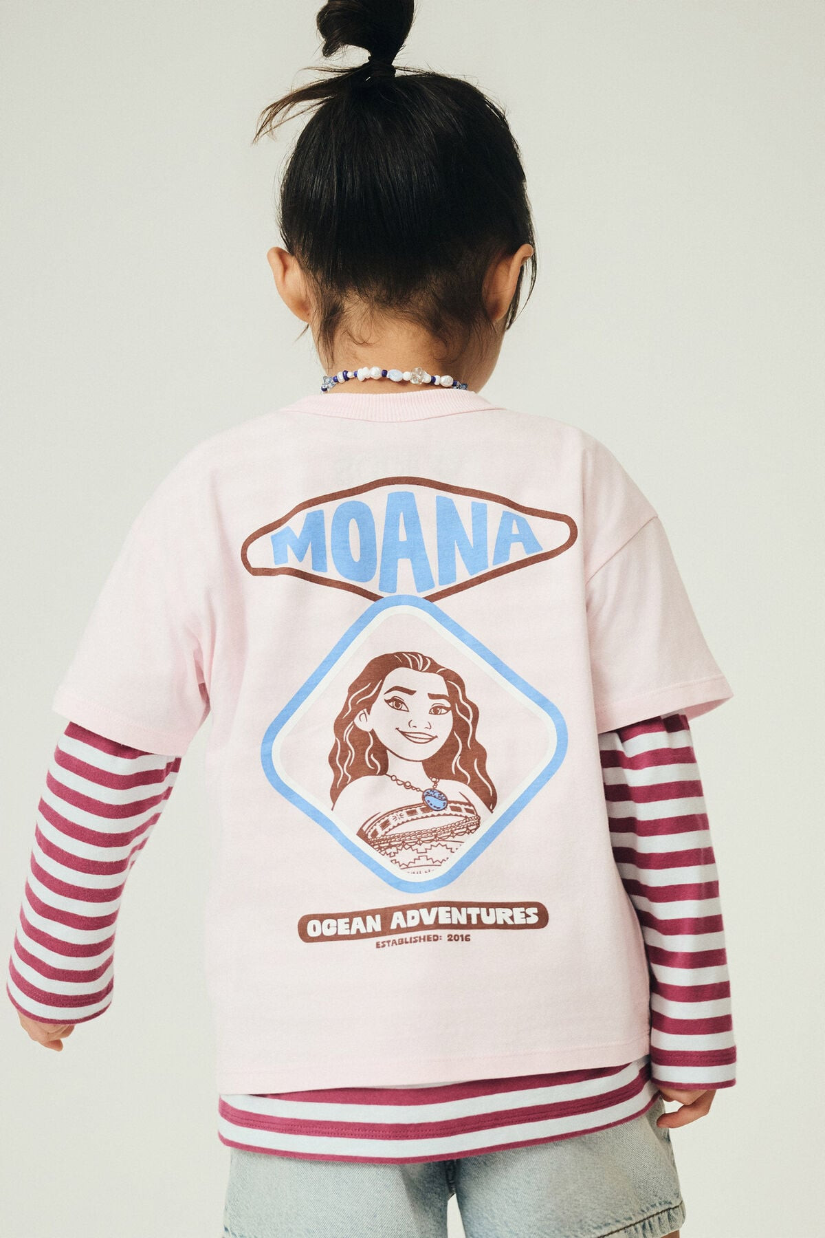 Moana Disney Drop Shoulder Short Sleeve Tee | Cotton On (US)