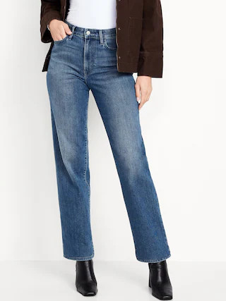 High-Waisted Wow Loose Jeans | Old Navy (CA)