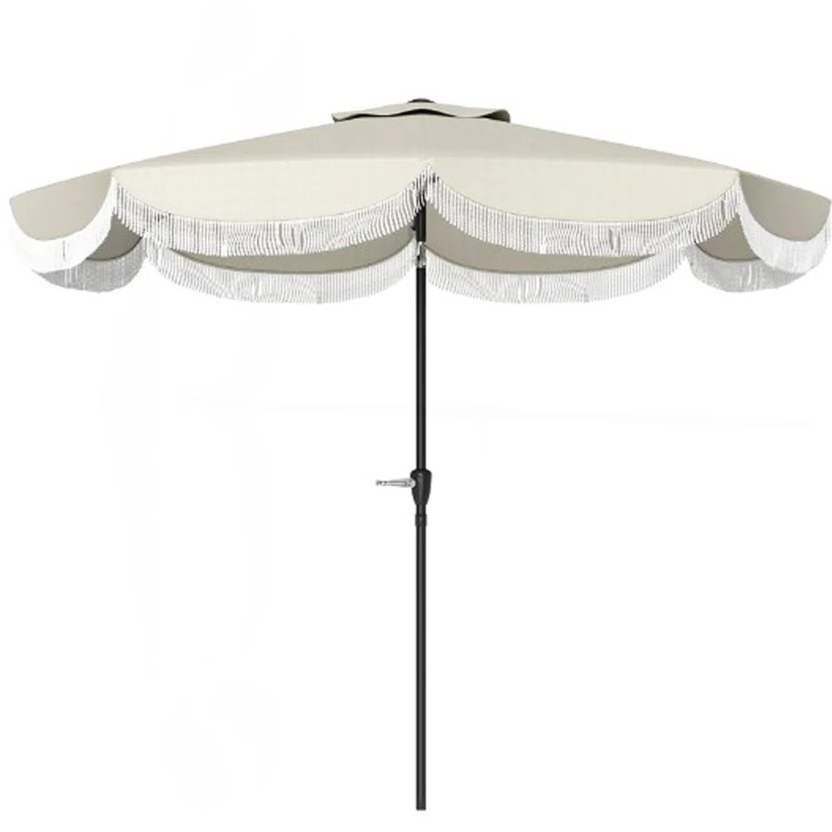 Vented Patio Table Umbrella,Outdoor Umbrella,With Crank, 8 Ribs, Push Button Tilt | Wayfair North America