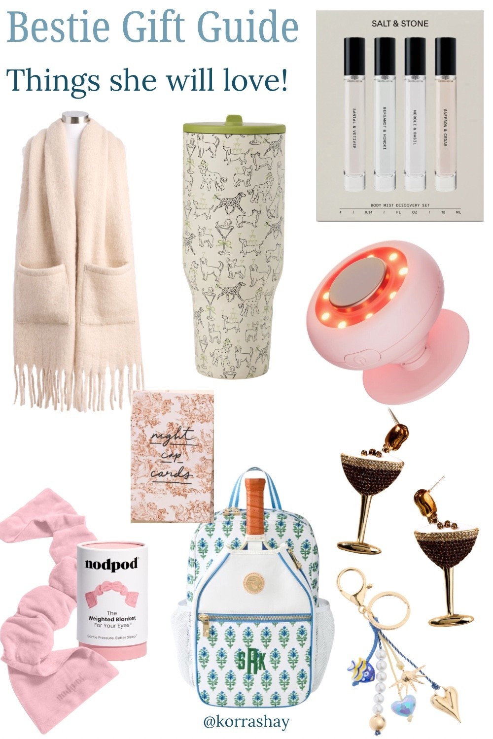 Bestie gift guide: get her things she will love!

#LTKCyberWeek #LTKHoliday #LTKGiftGuide