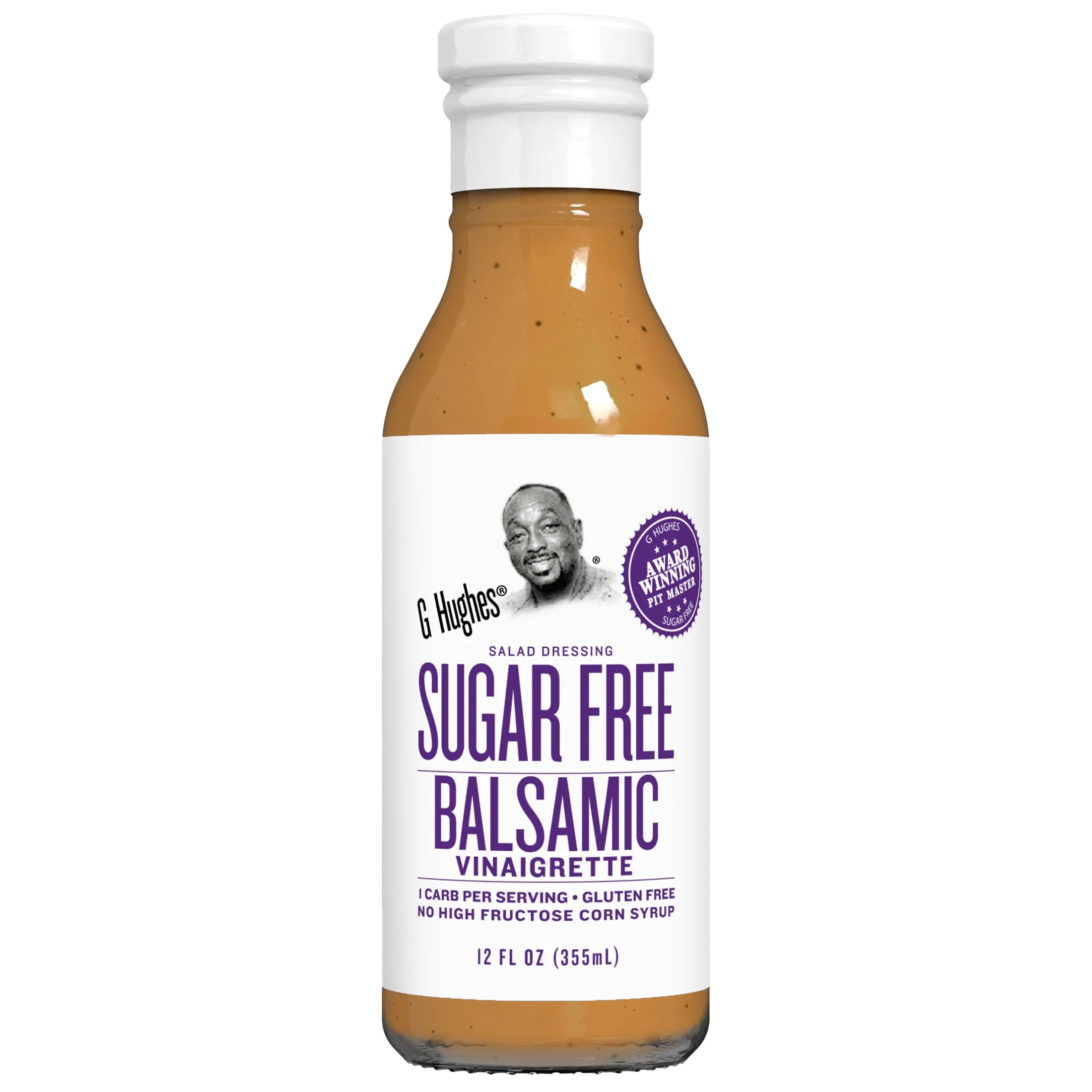 G Hughes Sugar Free Balsamic Vinaigrette Salad Dressing, 12 oz | Walmart (US)