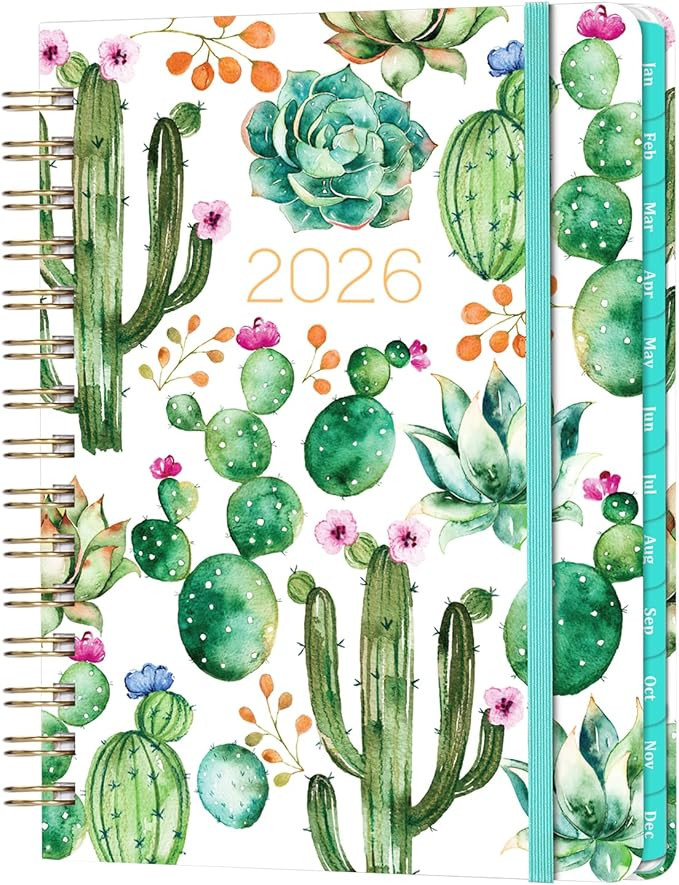 2026 Planner - Planner 2026, 2026 Planner Weekly and Monthly, Jan 2026 - Dec 2026, 8.5" x 6.4", C... | Amazon (US)