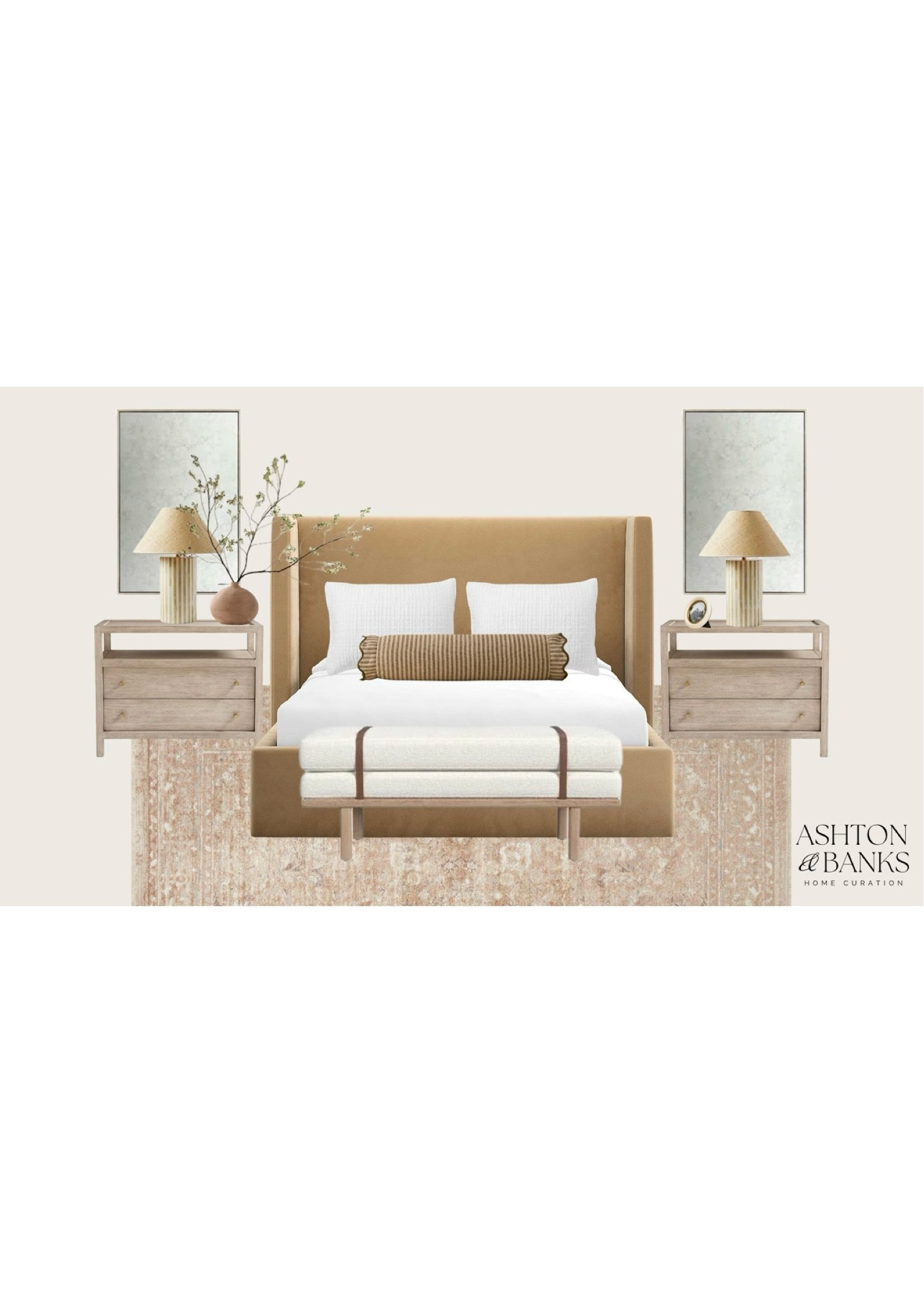Inspiration to Interiors: Desert Landscape! This bedroom seems so warm and cozy! Follow along on TikTok for more of this series! Follow @ashtonandbanks on IG for more design! 🤎🌾



#LTKHome
