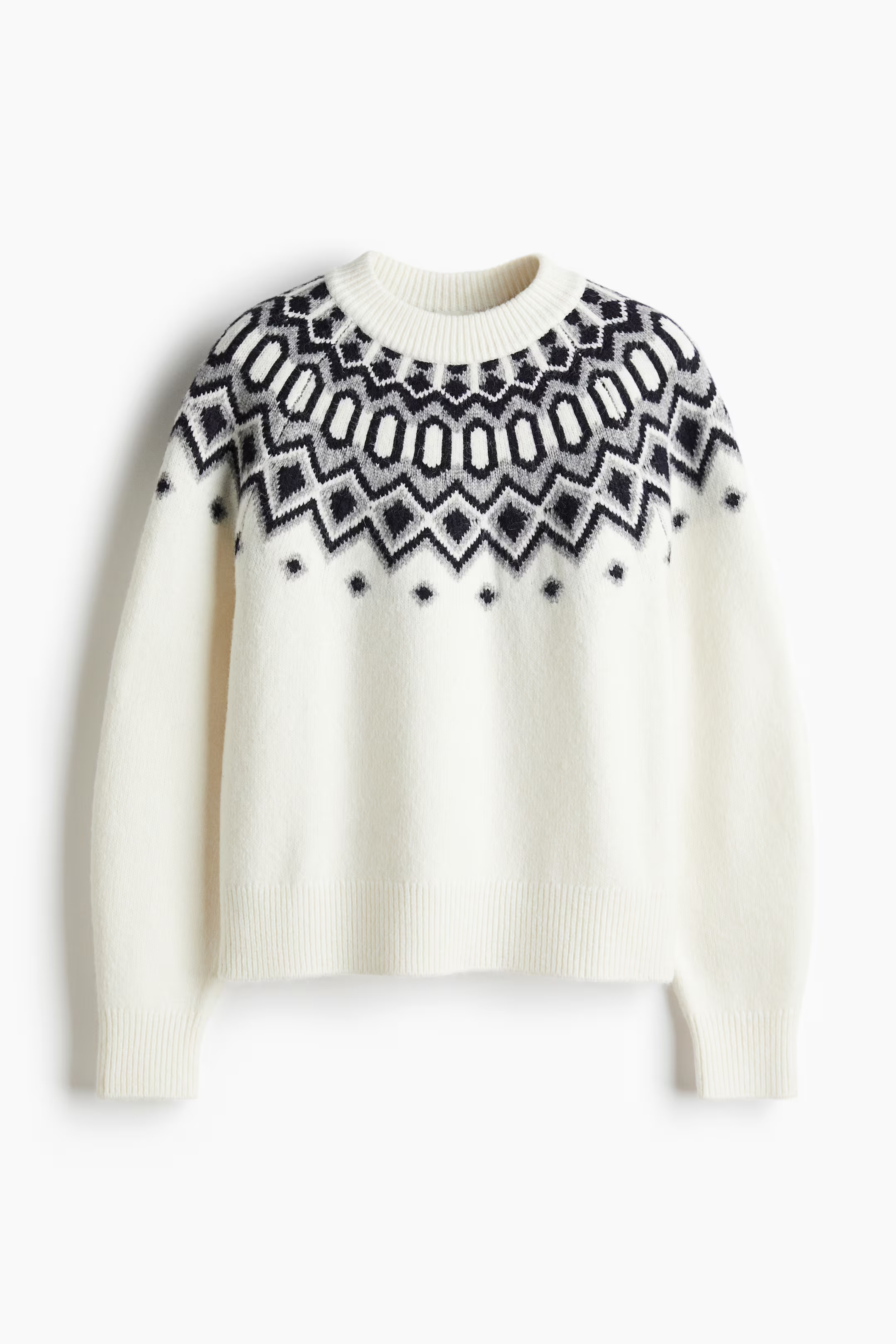 Jacquard-knit jumper | H&M (UK, MY, IN, SG, PH, TW, HK)