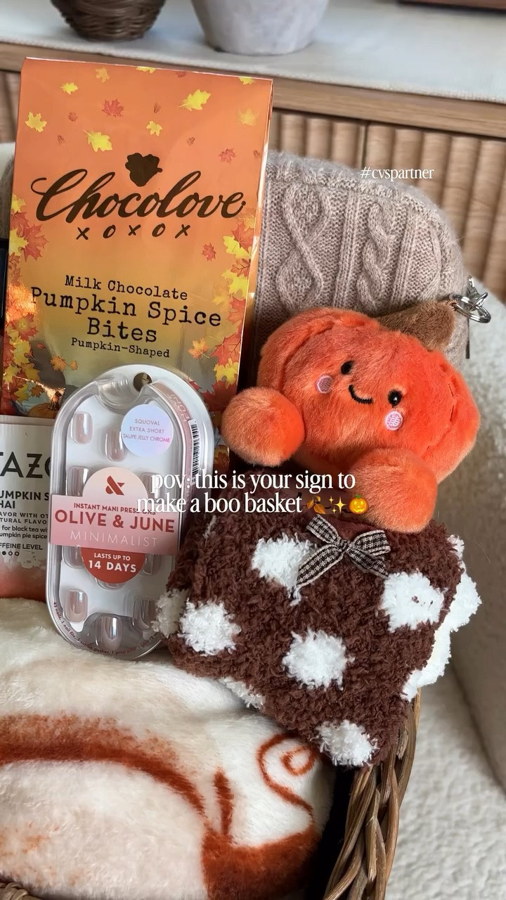 Boo basket idea 🎃🤍
A soft blanket, sweet treats, and little finds perfect for your bestie, sister, or a cozy night in.

Cozy season calls for a CVS refresh — shop all my Fall Faves through my storefront link!

Boo basket • boo basket ideas • fall gift basket ideas for her • how to make a boo basket • neutral boo basket • CVS fall finds • CVS gift ideas • Halloween gifts for her • cozy fall gifts • boo basket aesthetic • #cvsfallfavorites #cvspartner #cvsfinds #boobasket

#LTKSeasonal #LTKselfcare #LTKHome