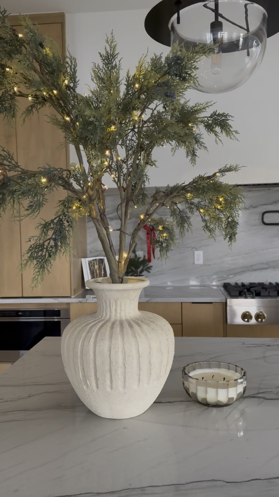 Christmas in the kitchen!

Vase 
Stems 
Home decor 
Modern 
Organic 

#LTKHome #LTKWatchNow #LTKStyleTip