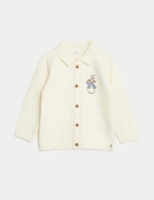 Peter Rabbit™ Knitted Cardigan (0-3 Yrs) | M&S Collection | M&S | Marks & Spencer IE