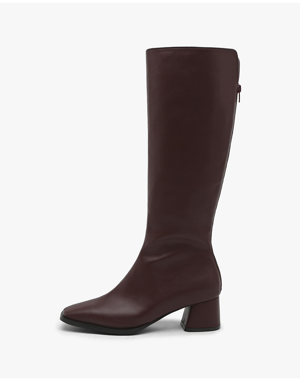 LeVera Square Long Boots (5cm) | W Concept (US)