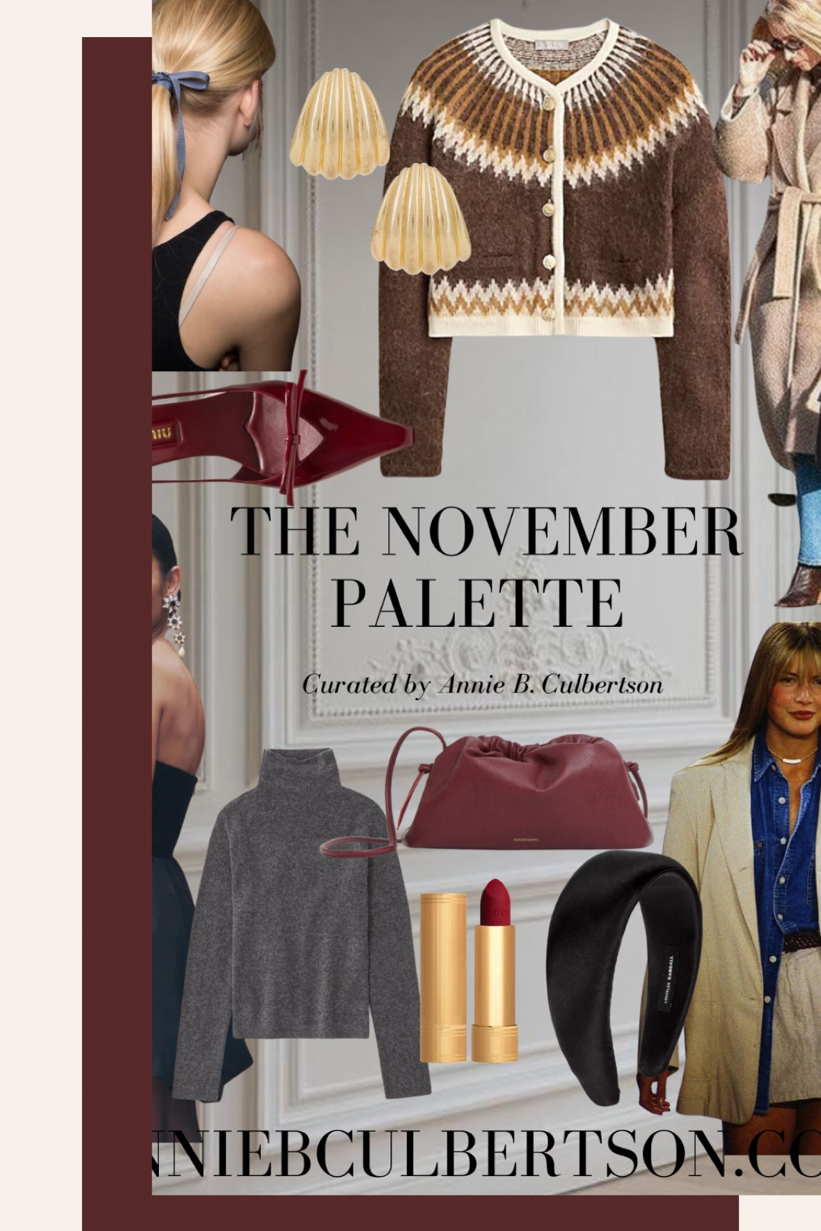 November palette/ November must haves / accents of red / fair isle sweaters / holiday dresses / lbd 

#LTKSeasonal #LTKstyletip #LTKHoliday