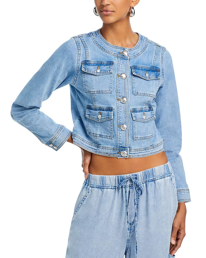 Cropped Denim Jacket - 100% Exclusive | Bloomingdale's (US)