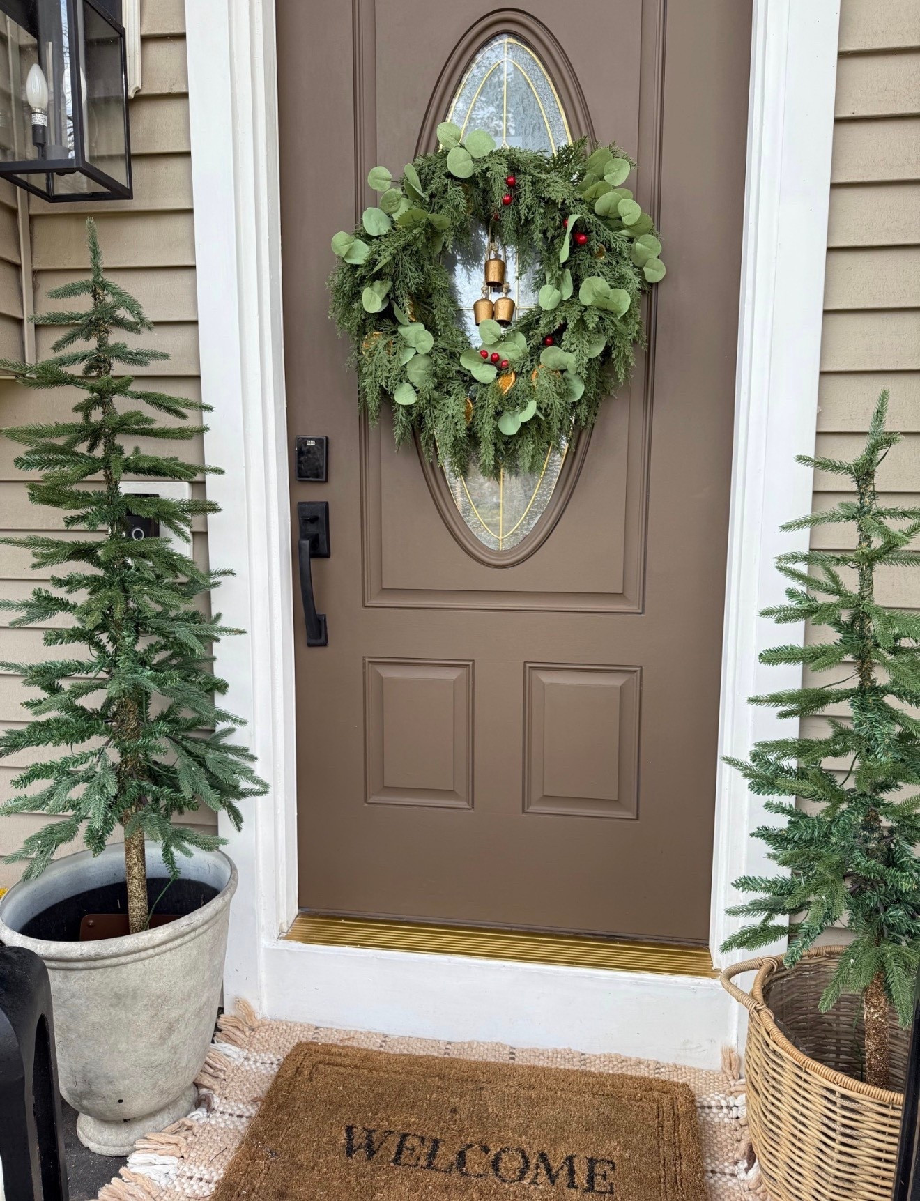 Turn a simple Walmart wreath into a McGee & Co–inspired holiday moment ✨ Added berry stems, eucalyptus, bells, and dried oranges for that high-end look—without the price tag! 

 #WalmartFinds #HolidayDIY #LTKHome #mcgeeandco 

#LTKHome #LTKSeasonal #LTKHoliday

#LTKmomlife #LTKSeasonal #LTKHoliday