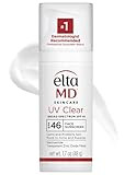 EltaMD UV Clear Face Sunscreen, SPF 46 Oil Free Sunscreen with Zinc Oxide, Protects and Calms Sen... | Amazon (US)