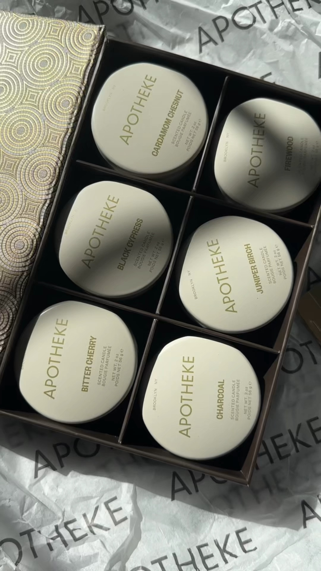 POV: your bestie knows you are a homebody and finds THE gift for you this holiday season

The Winter Discovery set from @apothekeco is the perfect way to experience the unique collection of seasonal scents in your home #ad. So many scents in the Winter Collection have become favorites of mine including firewood and black cypress. 

This set is a budget friendly way to give a luxe gift, and includes 6 seasonal scents:
Bitter Cherry
Black Cypress
Firewood
Juniper Birch
Charcoal
Cardamom Chestnut

Holiday gift ideas // winter fragrance // holiday candles 

#LTKHome #LTKGiftGuide #LTKVideo