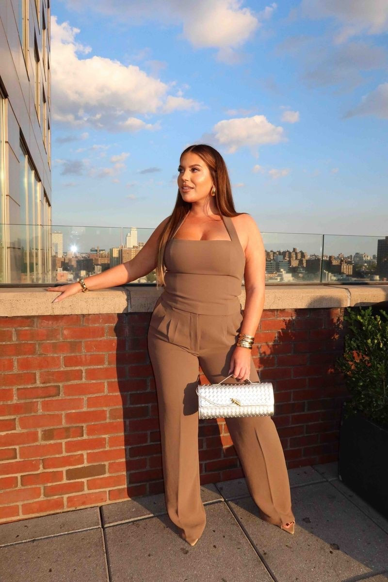 Love me a bossy pant set 😍

Wearing L in top (back is smocked) and 12 in pants! 

#LTKMidsize