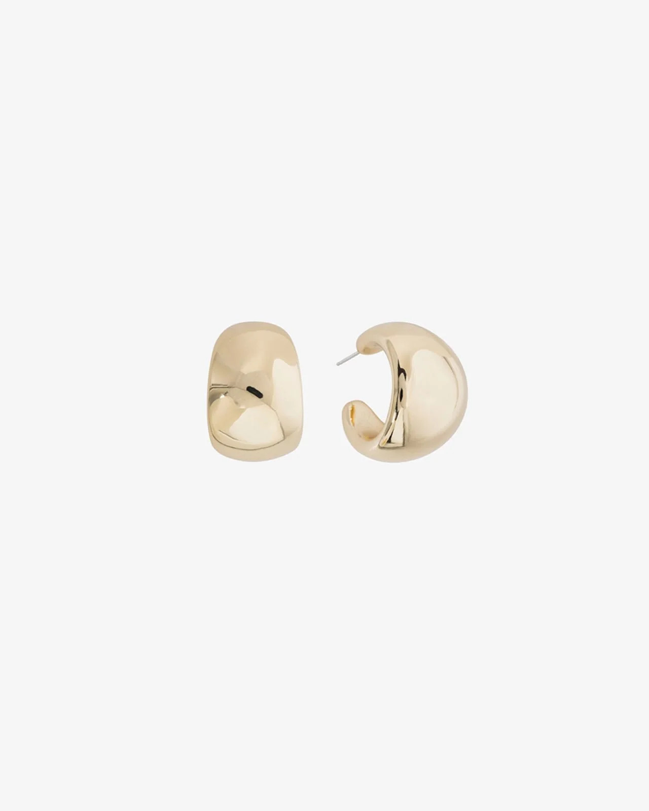 Splendid - Shashi Kasumi Hoop Earrings - Gold | Splendid