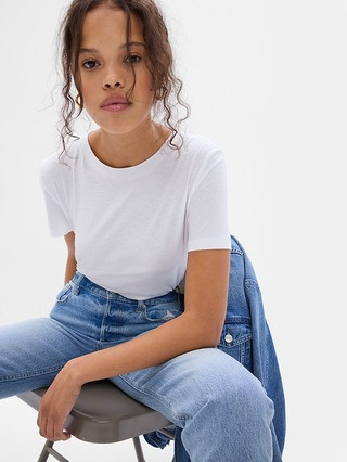 100% Organic Cotton Vintage Crewneck T-Shirt | Gap (US)