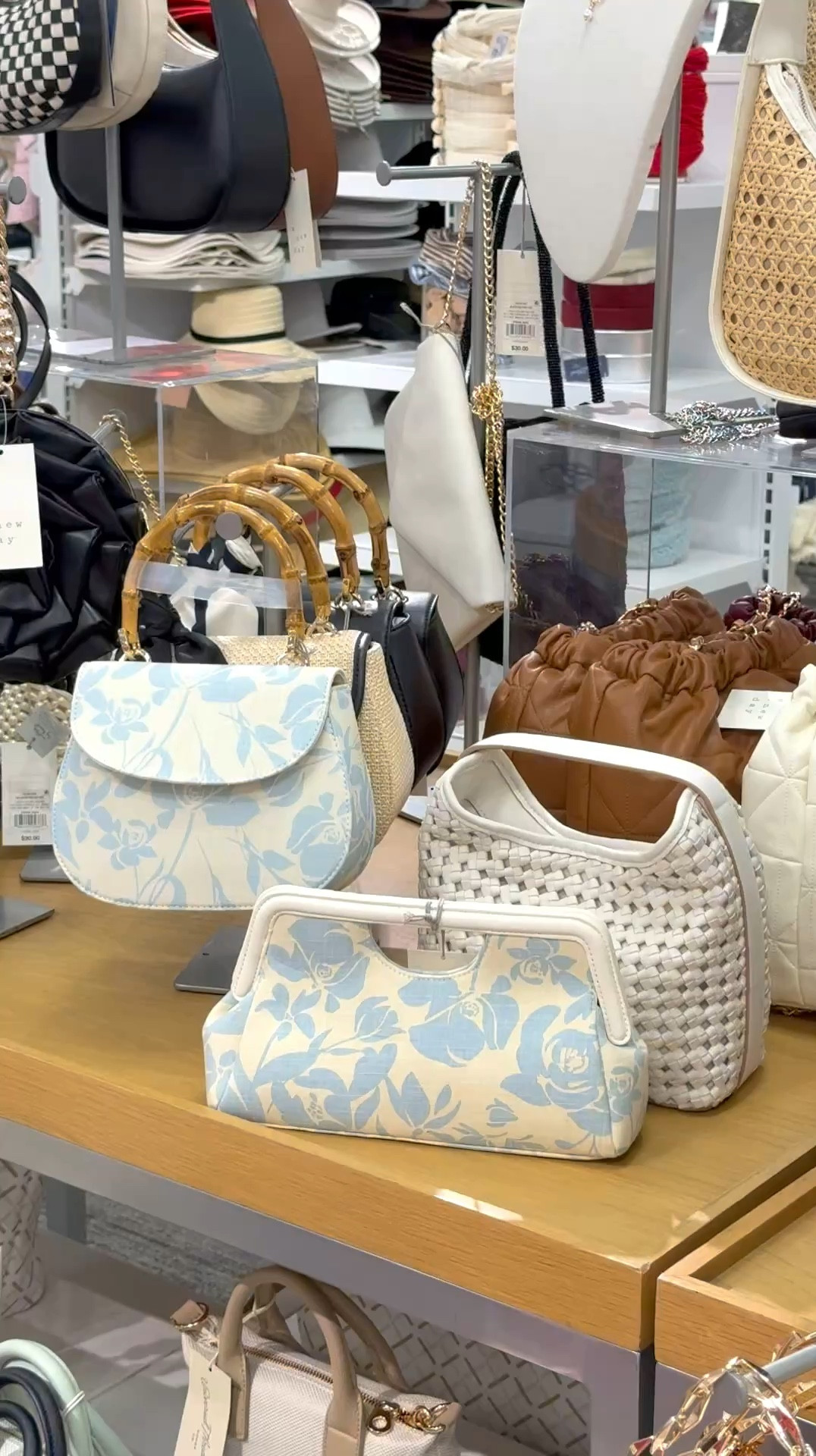 I know a lot of you were waiting for the one bag to drop and I forgot to tell you… ITS ONLINE! The prettiest bags for spring! 🩵 

Comment BAG for a link! 

#LTKStyleTip #LTKFindsUnder50