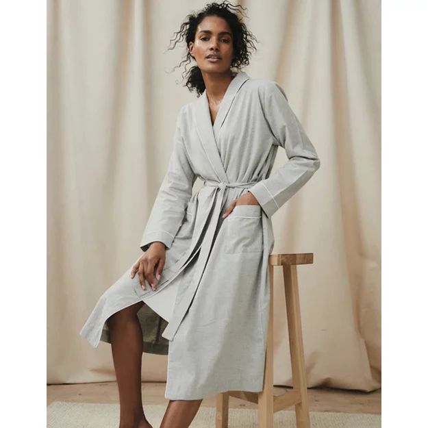 Flannel Robe | The White Company (UK)